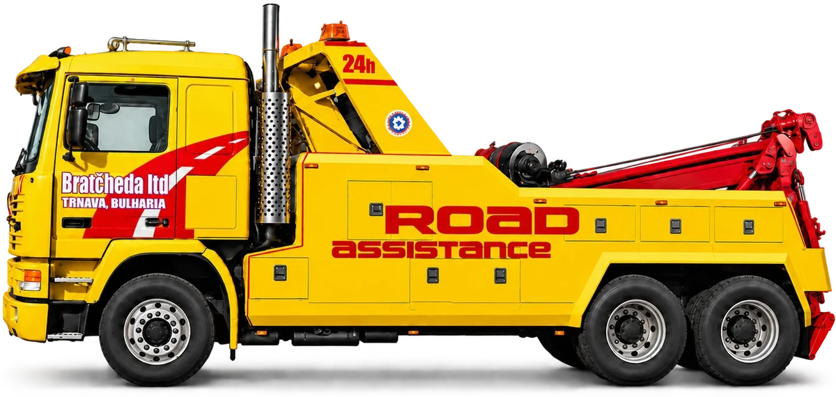 Tow truck for 24/7 roadside assistance
